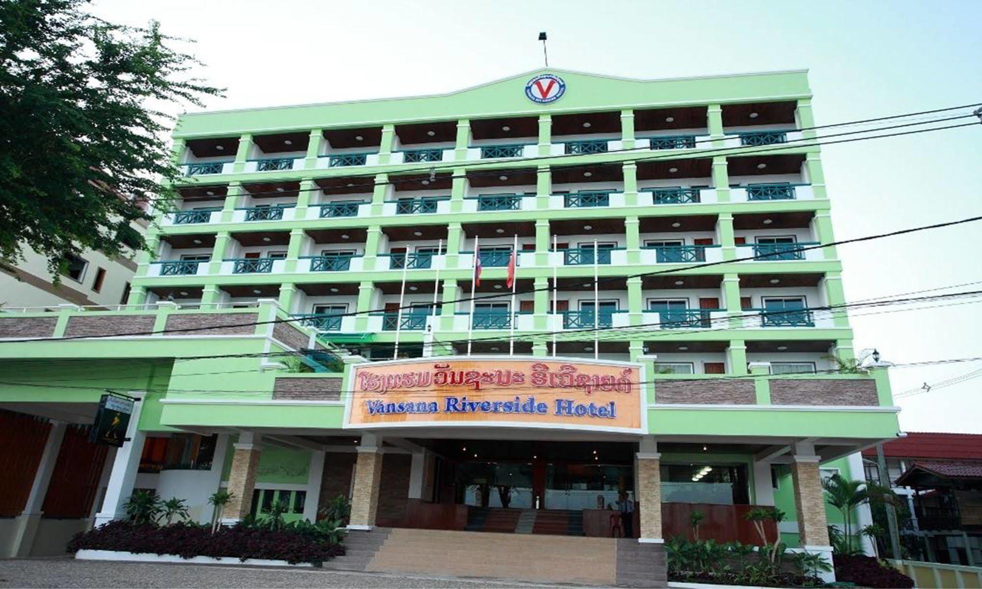 Vansana Riverside Hotel Vientiane Exterior photo